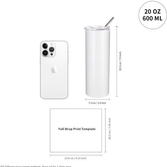 White Stainless Steel Straws (023) - Picture 2 of 4